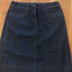Jean skirt